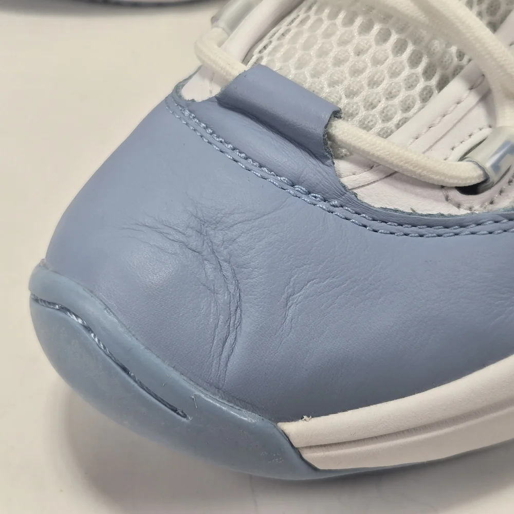 Reebok Question Mid Allen Iverson Men's White  Blue Basketball Sneakers Size 9.5 - Picture 15 of 15